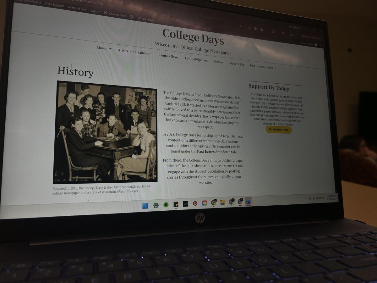 The new look for the website, initiated by Emma Johnson in December, is for the new website for the foreseeable future.