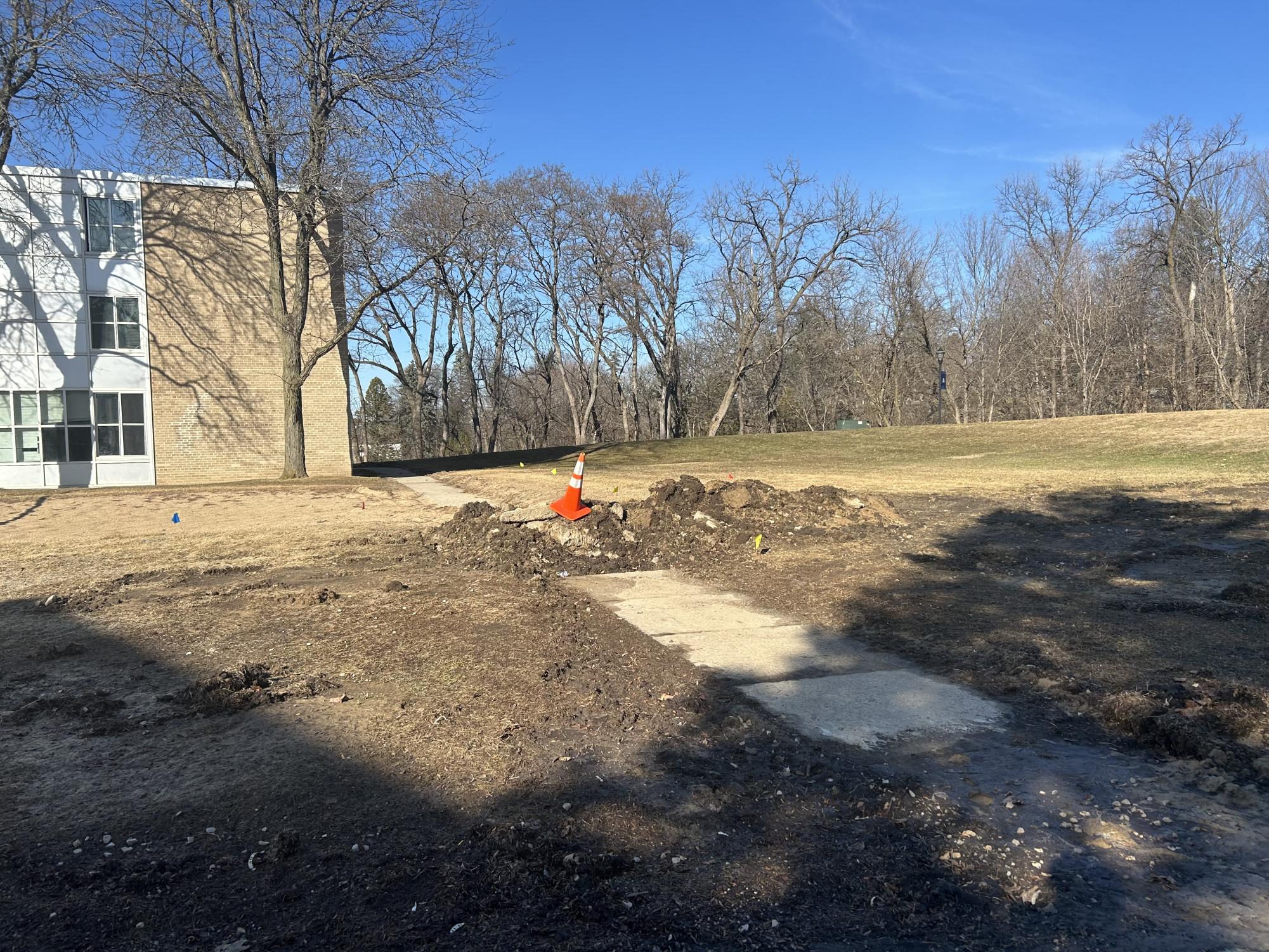 A mysterious pile of rocks that appeared over Winter Break has led to further discovery.